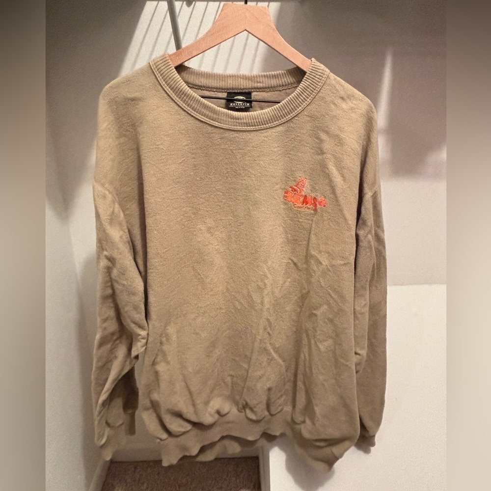Vintage IAMS Tan Crewneck Sweatshirt